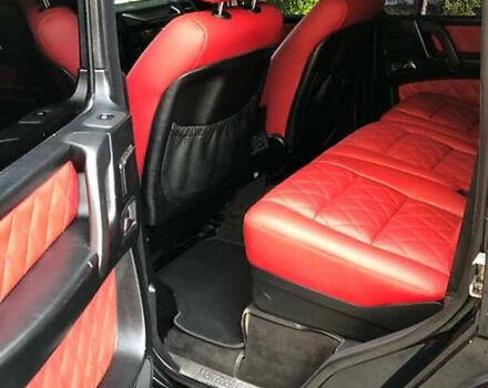 Черный Мерседес Г-Класс, объемом двигателя 5 л и пробегом 260 тыс. км за 25000 $, фото 14 на Automoto.ua