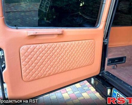 Черный Мерседес Г-Класс, объемом двигателя 5 л и пробегом 175 тыс. км за 29000 $, фото 13 на Automoto.ua