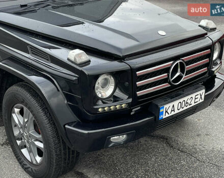 Черный Мерседес Г-Класс, объемом двигателя 5 л и пробегом 205 тыс. км за 22900 $, фото 3 на Automoto.ua