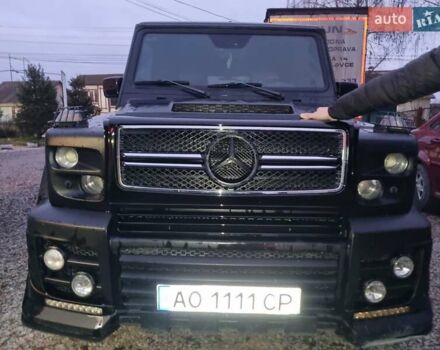 Черный Мерседес Г-Класс, объемом двигателя 4.97 л и пробегом 111 тыс. км за 23000 $, фото 1 на Automoto.ua