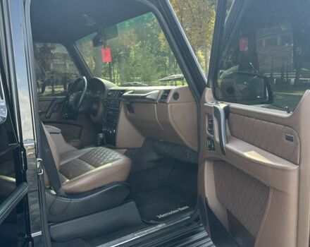 Черный Мерседес Г-Класс, объемом двигателя 5 л и пробегом 480 тыс. км за 21000 $, фото 9 на Automoto.ua