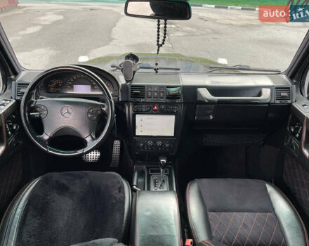Черный Мерседес Г-Класс, объемом двигателя 5 л и пробегом 205 тыс. км за 22900 $, фото 18 на Automoto.ua