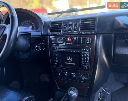 Чорний Мерседес Г-Клас, об'ємом двигуна 5 л та пробігом 112 тис. км за 22777 $, фото 12 на Automoto.ua