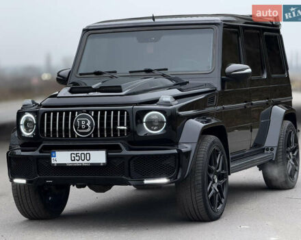 Черный Мерседес Г-Класс, объемом двигателя 5 л и пробегом 150 тыс. км за 39500 $, фото 6 на Automoto.ua