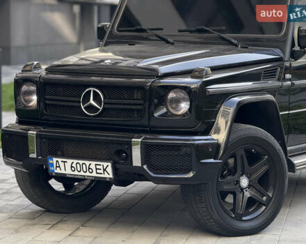 Черный Мерседес Г-Класс, объемом двигателя 5 л и пробегом 303 тыс. км за 22500 $, фото 25 на Automoto.ua