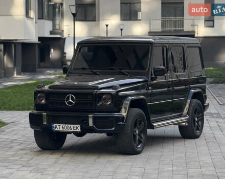 Черный Мерседес Г-Класс, объемом двигателя 5 л и пробегом 303 тыс. км за 22500 $, фото 14 на Automoto.ua