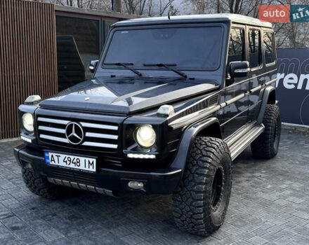 Чорний Мерседес Г-Клас, об'ємом двигуна 5 л та пробігом 112 тис. км за 22777 $, фото 1 на Automoto.ua