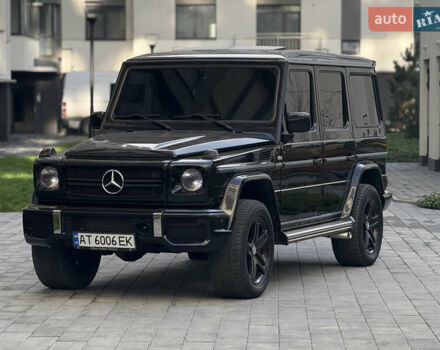 Черный Мерседес Г-Класс, объемом двигателя 5 л и пробегом 303 тыс. км за 22500 $, фото 4 на Automoto.ua