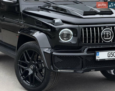 Черный Мерседес Г-Класс, объемом двигателя 5 л и пробегом 150 тыс. км за 39500 $, фото 1 на Automoto.ua