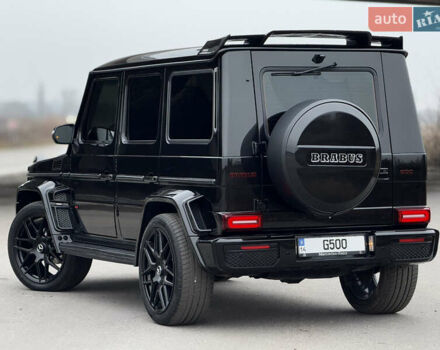 Черный Мерседес Г-Класс, объемом двигателя 5 л и пробегом 150 тыс. км за 39500 $, фото 22 на Automoto.ua