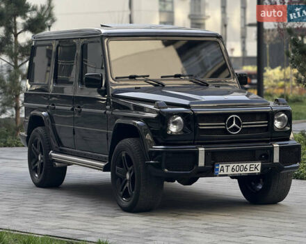 Черный Мерседес Г-Класс, объемом двигателя 5 л и пробегом 303 тыс. км за 22500 $, фото 2 на Automoto.ua