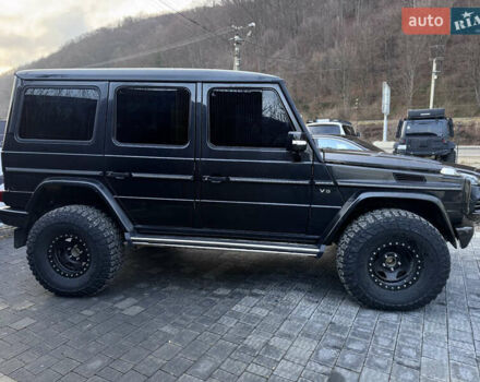 Чорний Мерседес Г-Клас, об'ємом двигуна 5 л та пробігом 112 тис. км за 22777 $, фото 5 на Automoto.ua