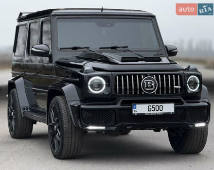 Черный Мерседес Г-Класс, объемом двигателя 5 л и пробегом 150 тыс. км за 39500 $, фото 2 на Automoto.ua