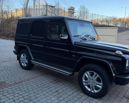 Черный Мерседес Г-Класс, объемом двигателя 5 л и пробегом 232 тыс. км за 34000 $, фото 1 на Automoto.ua