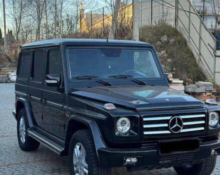 Черный Мерседес Г-Класс, объемом двигателя 5 л и пробегом 232 тыс. км за 34000 $, фото 2 на Automoto.ua