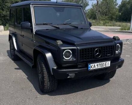 Черный Мерседес Г-Класс, объемом двигателя 4.97 л и пробегом 310 тыс. км за 28000 $, фото 1 на Automoto.ua