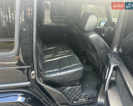 Черный Мерседес Г-Класс, объемом двигателя 5.5 л и пробегом 212 тыс. км за 35000 $, фото 21 на Automoto.ua