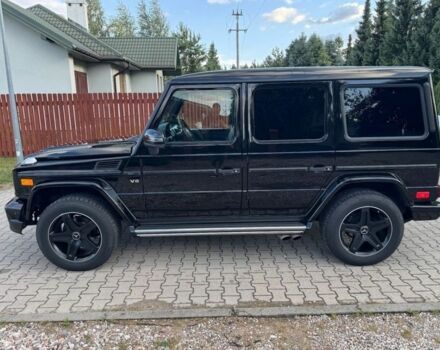 Черный Мерседес Г-Класс, объемом двигателя 5.5 л и пробегом 200 тыс. км за 8500 $, фото 3 на Automoto.ua