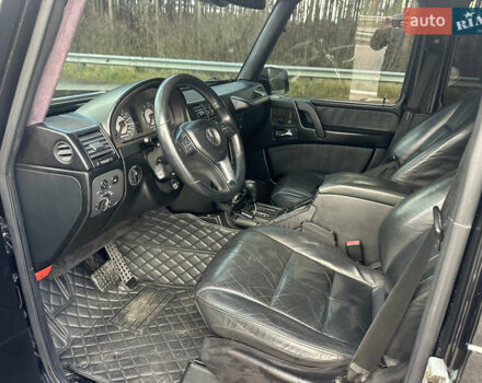 Черный Мерседес Г-Класс, объемом двигателя 5.5 л и пробегом 212 тыс. км за 35000 $, фото 13 на Automoto.ua