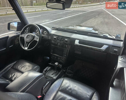 Черный Мерседес Г-Класс, объемом двигателя 5.5 л и пробегом 212 тыс. км за 35000 $, фото 22 на Automoto.ua