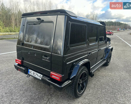 Черный Мерседес Г-Класс, объемом двигателя 5.5 л и пробегом 212 тыс. км за 35000 $, фото 5 на Automoto.ua