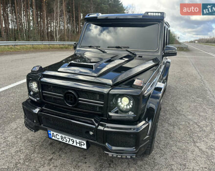 Черный Мерседес Г-Класс, объемом двигателя 5.5 л и пробегом 212 тыс. км за 35000 $, фото 1 на Automoto.ua