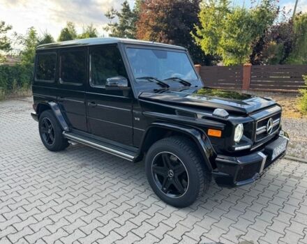 Черный Мерседес Г-Класс, объемом двигателя 5.5 л и пробегом 200 тыс. км за 8500 $, фото 6 на Automoto.ua