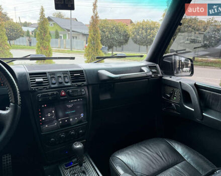 Черный Мерседес Г-Класс, объемом двигателя 4.97 л и пробегом 167 тыс. км за 31777 $, фото 11 на Automoto.ua