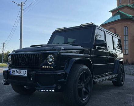 Чорний Мерседес Г-Клас, об'ємом двигуна 4.97 л та пробігом 170 тис. км за 22000 $, фото 1 на Automoto.ua