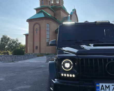 Черный Мерседес Г-Класс, объемом двигателя 5 л и пробегом 170 тыс. км за 24900 $, фото 1 на Automoto.ua
