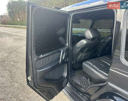 Черный Мерседес Г-Класс, объемом двигателя 5.5 л и пробегом 212 тыс. км за 35000 $, фото 16 на Automoto.ua