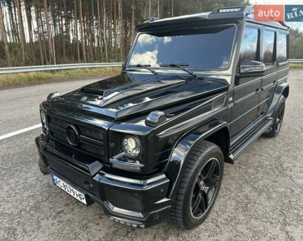 Черный Мерседес Г-Класс, объемом двигателя 5.5 л и пробегом 212 тыс. км за 35000 $, фото 11 на Automoto.ua