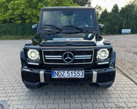 Черный Мерседес Г-Класс, объемом двигателя 5.5 л и пробегом 200 тыс. км за 8500 $, фото 1 на Automoto.ua