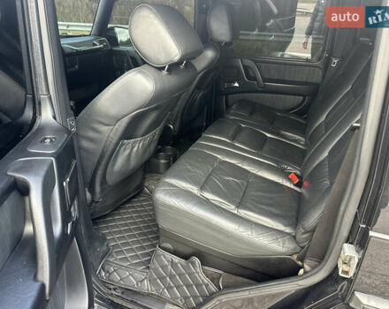 Черный Мерседес Г-Класс, объемом двигателя 5.5 л и пробегом 212 тыс. км за 35000 $, фото 15 на Automoto.ua
