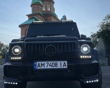 Черный Мерседес Г-Класс, объемом двигателя 5 л и пробегом 170 тыс. км за 24900 $, фото 2 на Automoto.ua