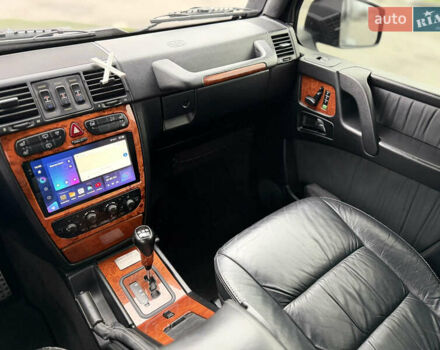 Черный Мерседес Г-Класс, объемом двигателя 5.44 л и пробегом 198 тыс. км за 30000 $, фото 11 на Automoto.ua