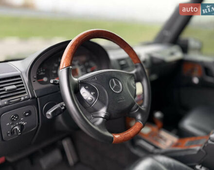 Черный Мерседес Г-Класс, объемом двигателя 5.44 л и пробегом 198 тыс. км за 30000 $, фото 19 на Automoto.ua