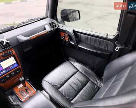 Черный Мерседес Г-Класс, объемом двигателя 5.44 л и пробегом 198 тыс. км за 30000 $, фото 8 на Automoto.ua