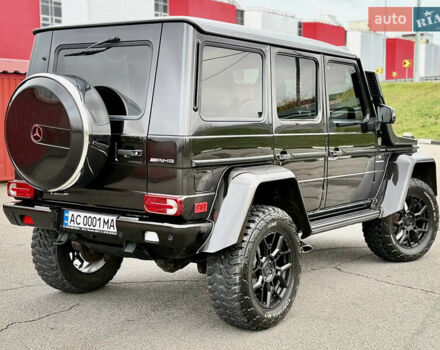 Черный Мерседес Г-Класс, объемом двигателя 5.44 л и пробегом 198 тыс. км за 30000 $, фото 6 на Automoto.ua