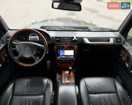 Черный Мерседес Г-Класс, объемом двигателя 5.44 л и пробегом 198 тыс. км за 30000 $, фото 13 на Automoto.ua