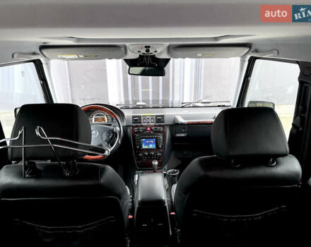 Черный Мерседес Г-Класс, объемом двигателя 5.5 л и пробегом 131 тыс. км за 45000 $, фото 44 на Automoto.ua