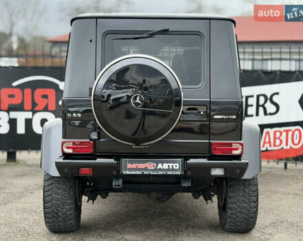 Черный Мерседес Г-Класс, объемом двигателя 5.44 л и пробегом 198 тыс. км за 30000 $, фото 4 на Automoto.ua