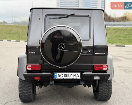 Черный Мерседес Г-Класс, объемом двигателя 5.44 л и пробегом 198 тыс. км за 30000 $, фото 2 на Automoto.ua