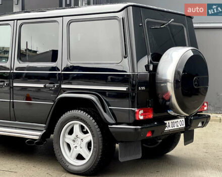 Черный Мерседес Г-Класс, объемом двигателя 5.5 л и пробегом 131 тыс. км за 45000 $, фото 15 на Automoto.ua