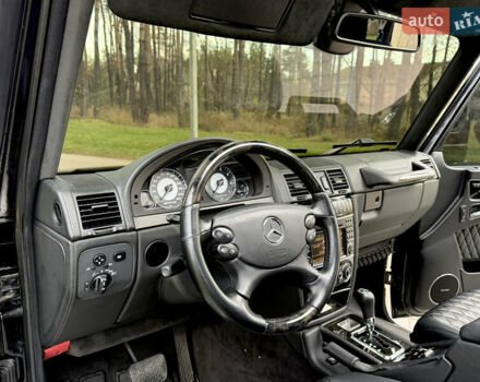 Чорний Мерседес Г-Клас, об'ємом двигуна 5 л та пробігом 200 тис. км за 35000 $, фото 69 на Automoto.ua