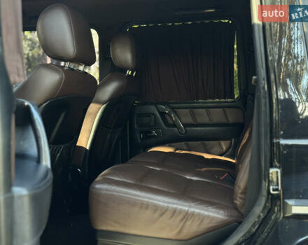 Чорний Мерседес Г-Клас, об'ємом двигуна 5.44 л та пробігом 229 тис. км за 34900 $, фото 11 на Automoto.ua