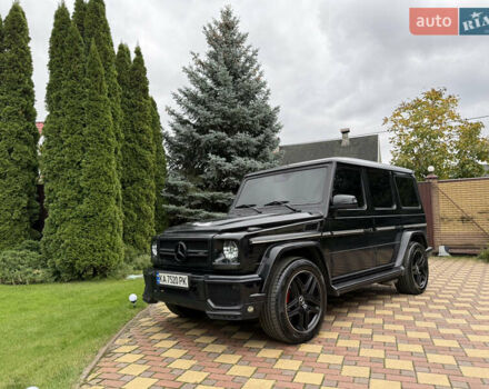 Черный Мерседес Г-Класс, объемом двигателя 4.97 л и пробегом 215 тыс. км за 34000 $, фото 1 на Automoto.ua