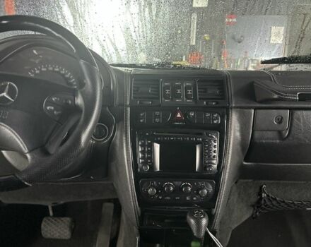 Черный Мерседес Г-Класс, объемом двигателя 5 л и пробегом 140 тыс. км за 13500 $, фото 5 на Automoto.ua