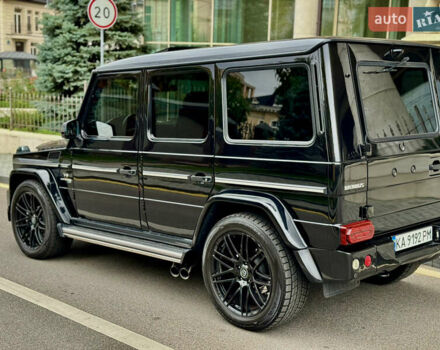 Черный Мерседес Г-Класс, объемом двигателя 5.5 л и пробегом 180 тыс. км за 40000 $, фото 4 на Automoto.ua