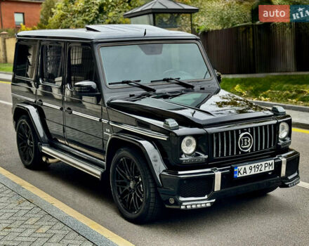 Черный Мерседес Г-Класс, объемом двигателя 5.5 л и пробегом 180 тыс. км за 40000 $, фото 3 на Automoto.ua